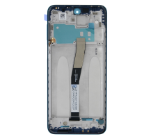 Дисплей Xiaomi Redmi Note 9 Pro з сенсором та рамкою blue PLS-00-00087472