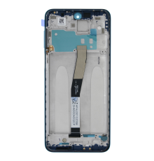 Дисплей Xiaomi Redmi Note 9 Pro з сенсором та рамкою blue PLS-00-00087472