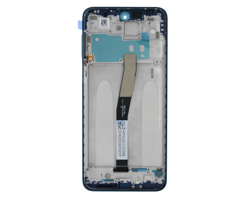 Дисплей Xiaomi Redmi Note 9 Pro з сенсором та рамкою blue PLS-00-00087472