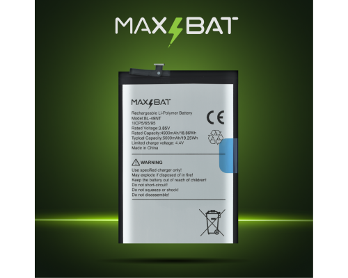 Акумулятор Tecno BL-49NT Ver.1 (Max Bat) PLS-00-00124002