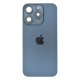 Задня кришка iPhone 15 Pro зі склом камери blue (Original) PLS-00-00133069