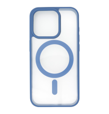 Чохол TPU+PC Сolor сase with MagSafe iPhone 15 Pro dark blue PLS-00-00135420