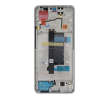 Дисплей Xiaomi Poco X6 5G з сенсором та рамкою white (Service) PLS-00-00150155