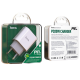 Зарядний пристрій Hoco C76A Plus 20W 3A 1USB-C white PLS-00-00075107