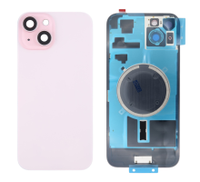 Задня кришка iPhone 15 Plus зі склом камери pink (Original China) PLS-00-00147620