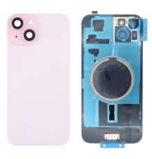 Задня кришка iPhone 15 Plus зі склом камери pink (Original China) PLS-00-00147620