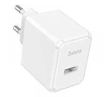 Зарядний пристрій Hoco CS11A 10.5W 2.1A 1USB-A white PLS-00-00123264