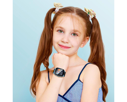 Смарт годинник дитячий Hoco Y104 4G blue PLS-00-00141394