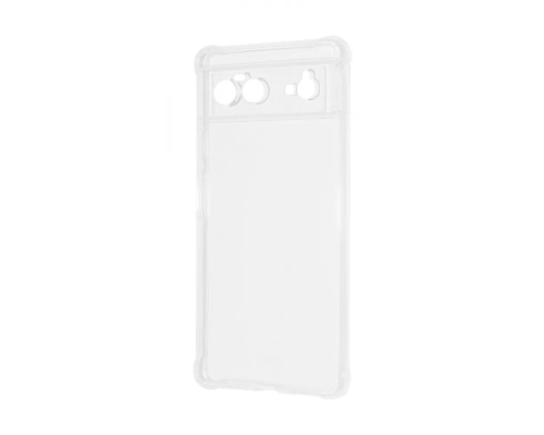 Чохол WXD Silicone 0.8 mm HQ Google Pixel 6 transparent PLS-00-00129791