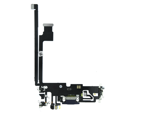 Шлейф iPhone 12 Pro Max з роз'ємом зарядки blue (Original China) PLS-00-00107240