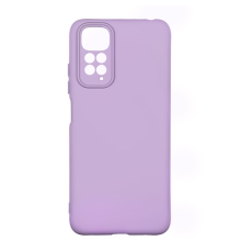 Чохол Silicone Cover Full Camera Xiaomi Redmi Note 11 light purple PLS-00-00118028