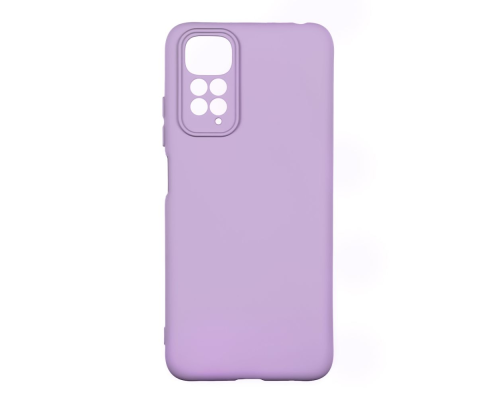Чохол Silicone Cover Full Camera Xiaomi Redmi Note 11 light purple PLS-00-00118028