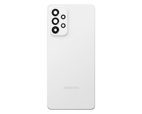 Задня кришка Samsung A736 Galaxy A73 (5G) 2022 (зі склом камери) white PLS-00-00129665