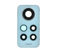 Скло камери Xiaomi Redmi Note 12 Pro 4G з рамкою polar white (Original) PLS-00-00119441