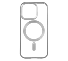 Чохол Fashion Case with MagSafe iPhone 14 Pro silver PLS-00-00116377