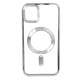 Чохол Fashion Case with MagSafe iPhone 12 Pro Max silver PLS-00-00116258
