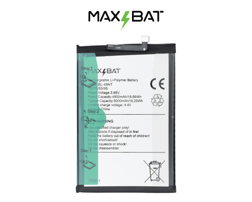 Акумулятор Tecno BL-49NT Ver.2 (Max Bat) PLS-00-00153432