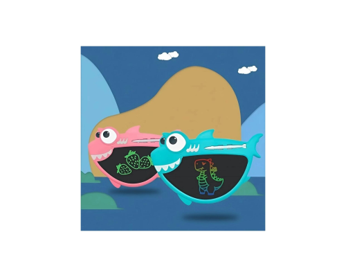 Планшет графічний Kids Pad 9" для дітей Shark pink PLS-00-00159132