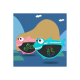 Планшет графічний Kids Pad 9" для дітей Shark pink PLS-00-00159132