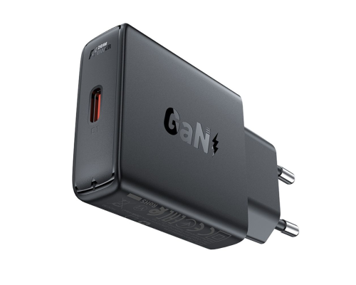 Зарядний пристрій Acefast A65 20W 3A USB-C black PLS-00-00124989