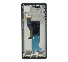 Дисплей Motorola XT2429 Moto Edge 50 Fusion з сенсором та рамкою marshmallow blue (Original China) PLS-00-00141729