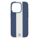 Чохол шкіряний Rally with Magnetic для iPhone 13 Pro blue white PLS-00-00164561