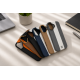 Чохол шкіряний Rally with Magnetic для iPhone 16 Pro Max blue white PLS-00-00164622