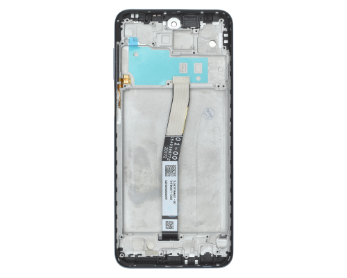 Дисплей Xiaomi Redmi Note 9 Pro з сенсором та рамкою gray (Original) PLS-00-00079725