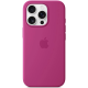 Чохол Silicone Case Full з MagSafe та Анімацією iPhone 16 Pro fuchsia PLS-00-00134935