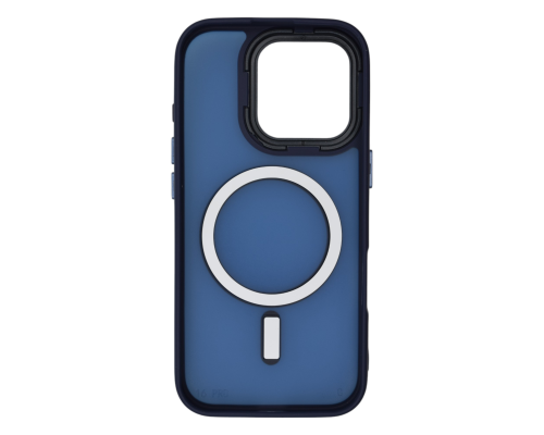 Чохол TPU+PC Metal Buttons with MagSafe iPhone 15 Pro Max dark blue PLS-00-00135478