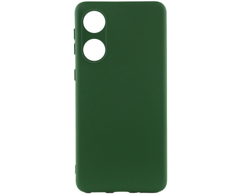 Чохол Silicone Cover Full Camera Oppo A38 (A18) dark green PLS-00-00118162