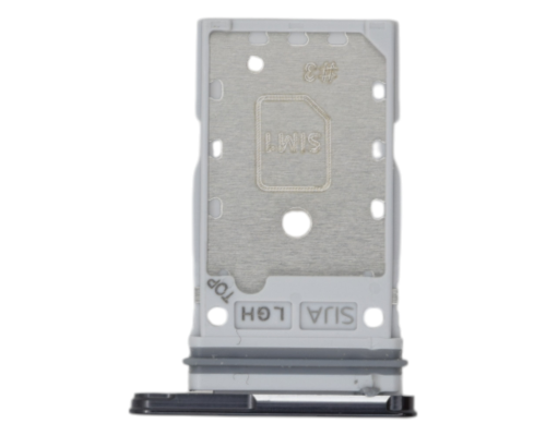 Тримач SIM-карти Samsung S901 Galaxy S22 5G Dual Sim black PLS-00-00135265