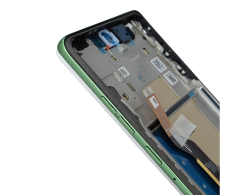 Дисплей Motorola XT2505 Moto Edge 60 з сенсором та рамкою green (Original) PLS-00-00142740