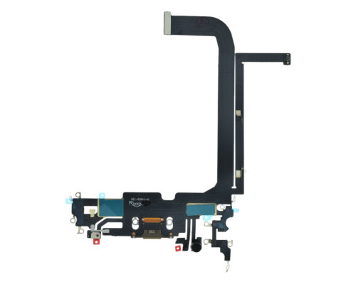 Шлейф iPhone 13 Pro Max з роз'ємом зарядки gold (Original China) PLS-00-00107258