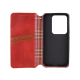 Чохол-книжка Leather Cubic Xiaomi Redmi Note 13 4G red PLS-00-00131692