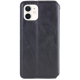 Чохол-книжка Leather Cubic для iPhone 11 black PLS-00-00162720