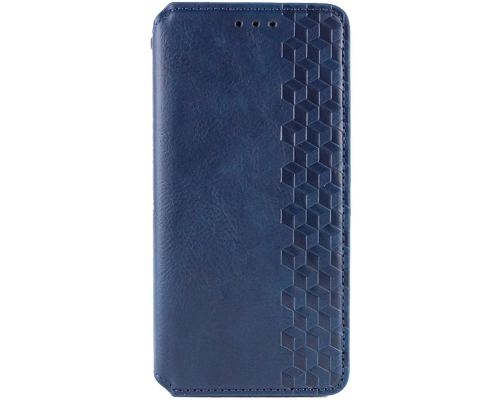 Чохол-книжка Leather Cubic Motorola Moto G06 blue PLS-00-00162778