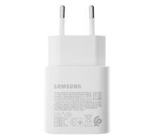 Зарядний пристрій Samsung EP-TA800 25W 3A USB-C (Original) сервісний пакет white PLS-00-00106560