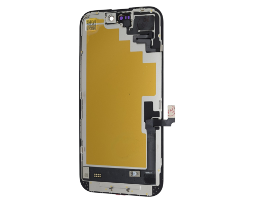 Дисплей для iPhone 16 з сенсором та рамкою black (OLED SOFT) (Без помилки) PLS-00-00164798