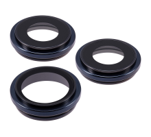 Скло камери Apple iPhone 15 Pro Max з рамкою blue titanium (Original) PLS-00-00111869