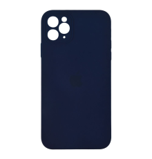Чохол Silicone Case Квадратні Борти Full Camera iPhone 11 Pro Max navy blue PLS-00-00103224