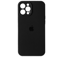 Чохол Silicone Case Full Camera Protective iPhone 12 Pro black PLS-00-00103306