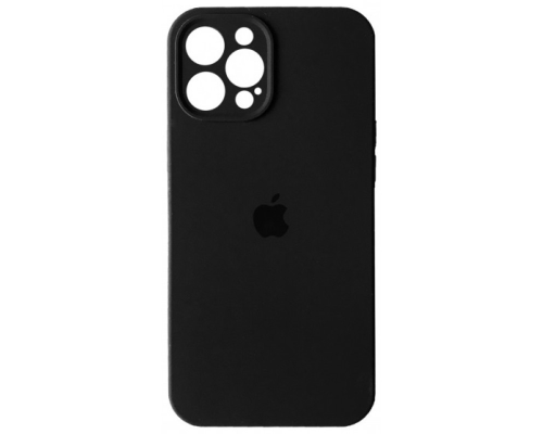 Чохол Silicone Case Full Camera Protective iPhone 12 Pro black PLS-00-00103306