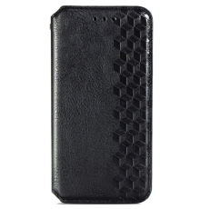 Чохол-книжка Leather Cubic Samsung A125 Galaxy A12 black PLS-00-00162859