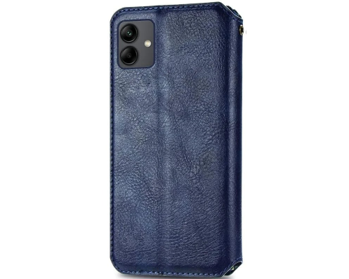 Чохол-книжка Leather Cubic Samsung A065 Galaxy A06 blue PLS-00-00162847