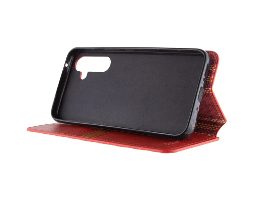 Чохол-книжка Leather Cubic Samsung A266 Galaxy A26 red PLS-00-00162880