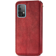 Чохол-книжка Leather Cubic Samsung A525 Galaxy A52 red PLS-00-00162912