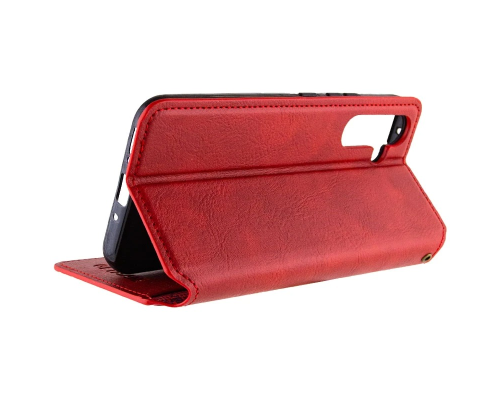 Чохол-книжка Leather Cubic Samsung A266 Galaxy A26 red PLS-00-00162880