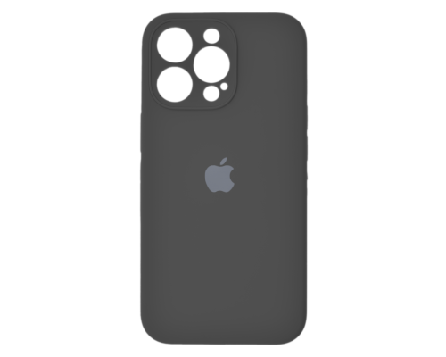 Чохол Silicone Case Full Camera Protective iPhone 15 Pro dark gray PLS-00-00122938