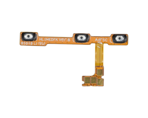 Шлейф Huawei Y6p з кнопками ввімкнення та гучності (Original Used) PLS-00-00141303